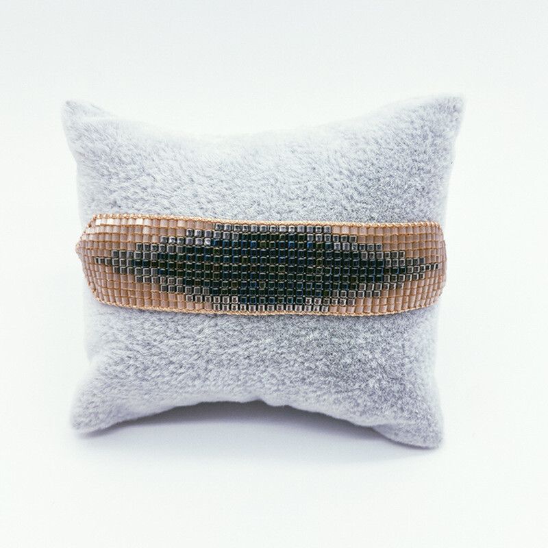 Narukvica s perlama Geometry Bohemia Ručno pletenje Podesivi dlan Originalni dizajn Petokraka zvijezda Tide Set narukvica od rižinih perli