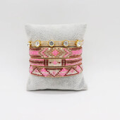 Гривна с мъниста Geometry Arrow Originality Ръчно плетиво Bohemia Adjustable Design Tide Simple Комплект гривни от мъниста от ориз