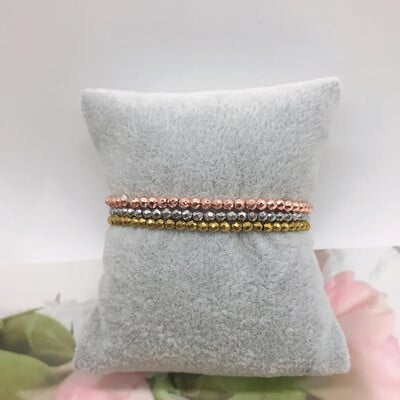 Narukvica s perlama Geometrija Originalnost Ručno pletenje Dizajn Bohemia Podesiva plima Jednostavan set narukvica od rižinih perli