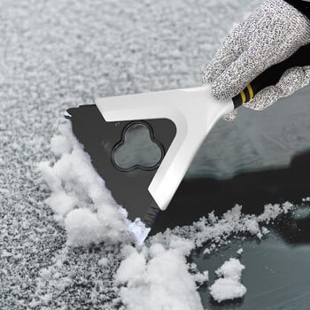 Φτυάρι αυτοκινήτου Φορητό 3 σε 1 Ice Scraper Windshield Snow Remover Ice Breaker Εργαλείο αφαίρεσης χιονιού χειμώνα για φορτηγά SUV εκτός δρόμου