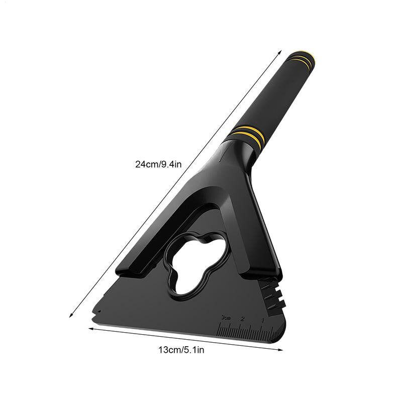 Lopată de zăpadă pentru mașină Raclătorie portabilă 3 în 1 pentru gheață Dispozitiv de îndepărtare a zăpezii pentru parbriz Dispozitiv de îndepărtare a zăpezii de iarnă pentru SUV camioane off-road