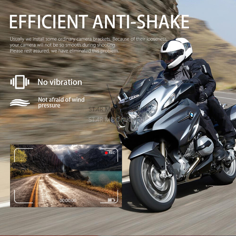 Dodaci za motocikle Držač snimača za GoPro kameru Nosač CamRack Za BMW R1200RT R 1200 RT 2014 - na R1250RT R 1250 RT