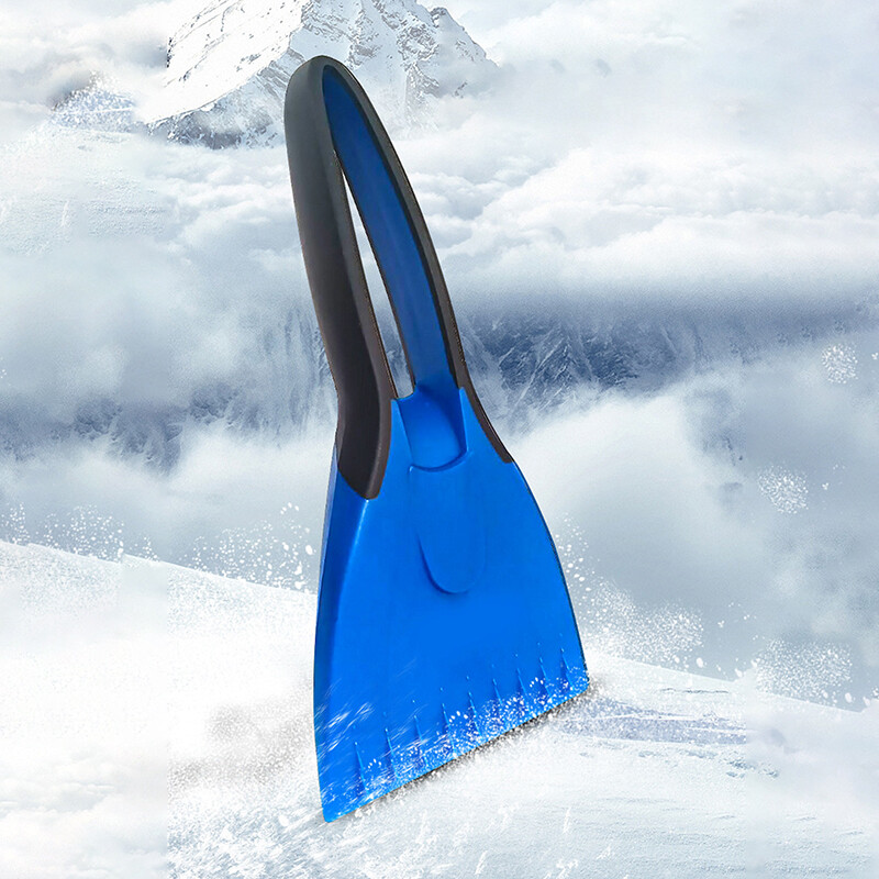 Strugač za led za automobil Silikonska lopata za snijeg za automobil Meka ručka Strugač za led Uklanjanje zimi Alati za čišćenje snijega Rakel za automobile