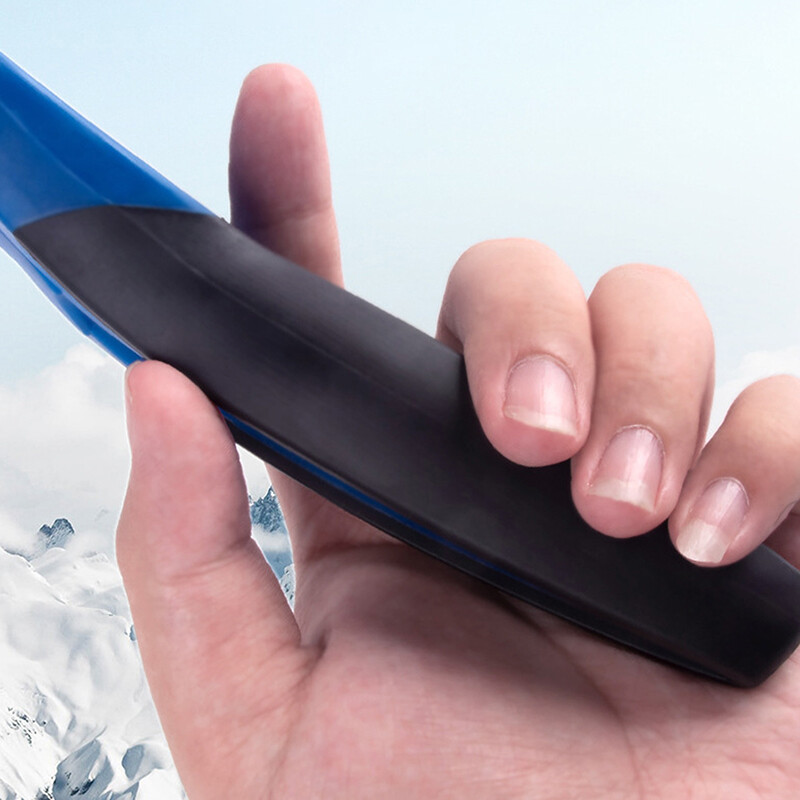 Strugač za led za automobil Silikonska lopata za snijeg za automobil Meka ručka Strugač za led Uklanjanje zimi Alati za čišćenje snijega Rakel za automobile