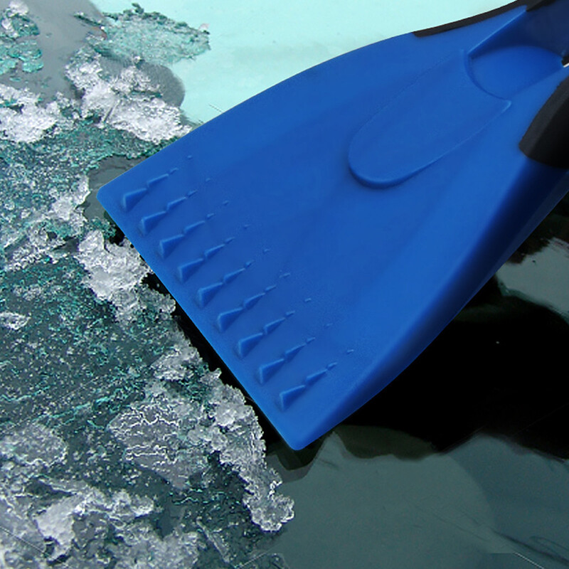 Strugač za led za automobil Silikonska lopata za snijeg za automobil Meka ručka Strugač za led Uklanjanje zimi Alati za čišćenje snijega Rakel za automobile