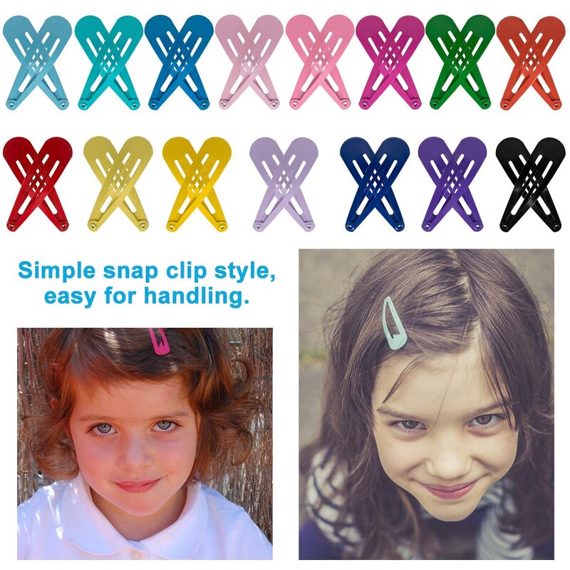 120/80/60 buc. Agrafe de păr BB colorate pentru fete, în formă de picătură de apă, ac de păr prințesă, agrafă simplă, accesorii de păr pentru fete