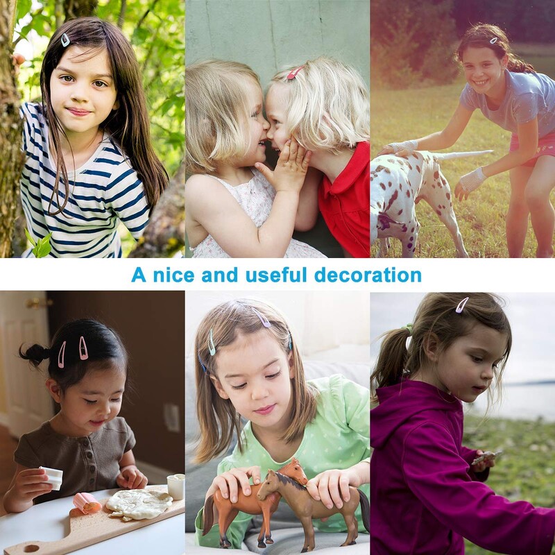 120/80/60 buc. Agrafe de păr BB colorate pentru fete, în formă de picătură de apă, ac de păr prințesă, agrafă simplă, accesorii de păr pentru fete