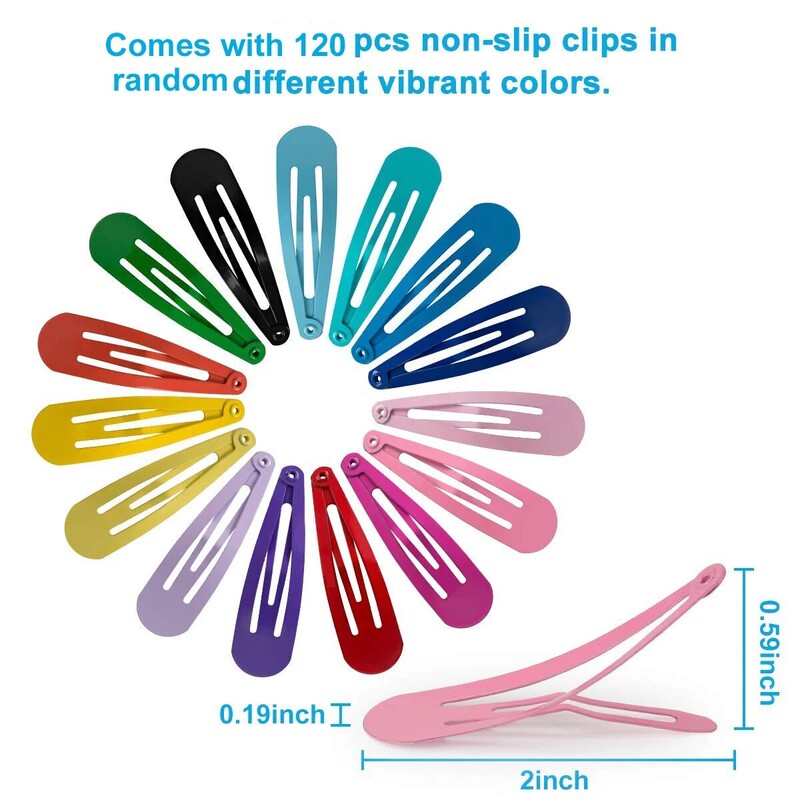 120/80/60 buc. Agrafe de păr BB colorate pentru fete, în formă de picătură de apă, ac de păr prințesă, agrafă simplă, accesorii de păr pentru fete