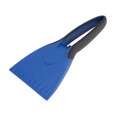 UXCELL Auto Vehicul Camioane Geamuri Mașină Curățător de parbriz Învelit cu plastic Mâner anti-alunecare Lamă de metal Gheață aspră Zăpadă