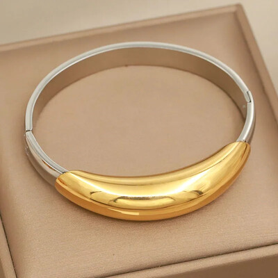 Klasične narukvice od nehrđajućeg čelika kontrastne boje za žene Modni brend Nakit Kapljice Narukvice Poklon dodaci