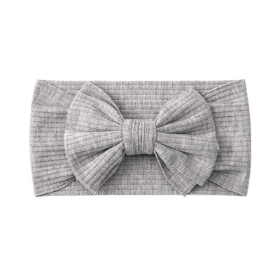 Bentite pentru bebeluși, tricotate de culoare bomboană, fundă în coastă, elastice, moi, pentru nou-născut, pentru fetițe, copii, turban, accesorii pentru copii