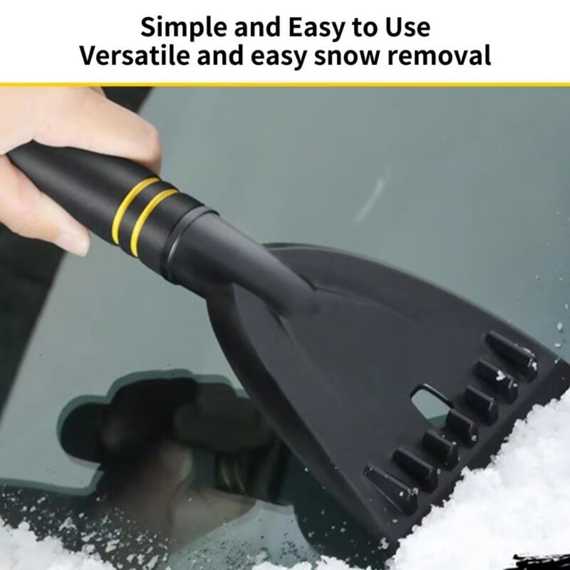 Jauna maza sniega lāpstas birste pārnēsājama, izturīga ledus skrāpis, izturīgs neslīdošs logu tīrīšanas rīks automašīnas vējstikls