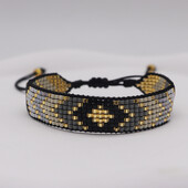 BLUESTAR Minimalist Dainty Seed Cu margele Bijuterii Miyuki 2024 Nou Surfer Beach Brățări cu margele pentru femei Cadou la modă cu geometrie