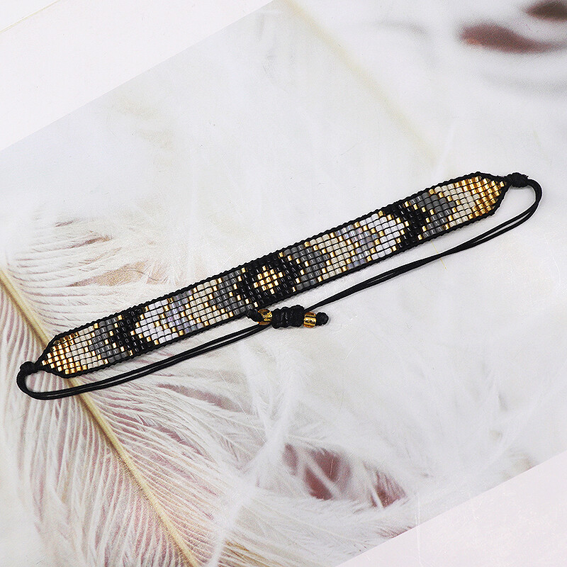 BLUESTAR Minimalist Dainty Seed Cu margele Bijuterii Miyuki 2024 Nou Surfer Beach Brățări cu margele pentru femei Cadou la modă cu geometrie