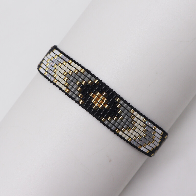 BLUESTAR Minimalist Dainty Seed Cu margele Bijuterii Miyuki 2024 Nou Surfer Beach Brățări cu margele pentru femei Cadou la modă cu geometrie