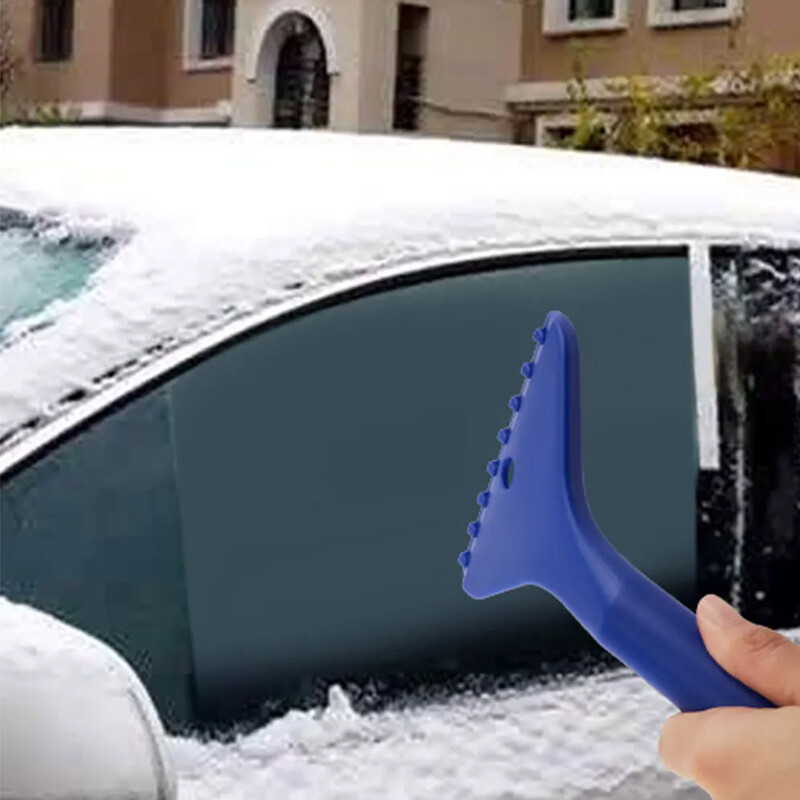 Divi vienā birste un skrāpēšana divējāda lietojuma automašīnai, noņemama sniega lāpsta, vējstikla tīrīšanas un skrāpēšanas rīks ziemas atledošanas slota