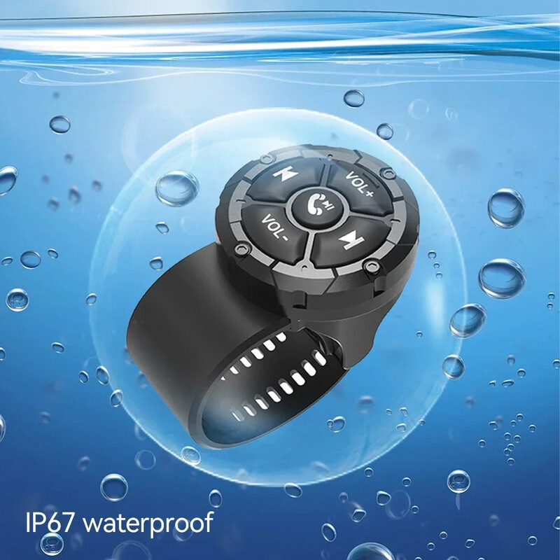 Bežični daljinski upravljač Gumb Slušalica za kacigu Upravljač motocikla Medijski upravljač Upravljanje upravljačem automobila Bluetooth kompatibilan