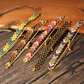 1PC Havajski novi dizajn Višebojne narukvice od pletenih perli za žene Boho ručno izrađeni ljetni nakit za plažu za blagdanske darove