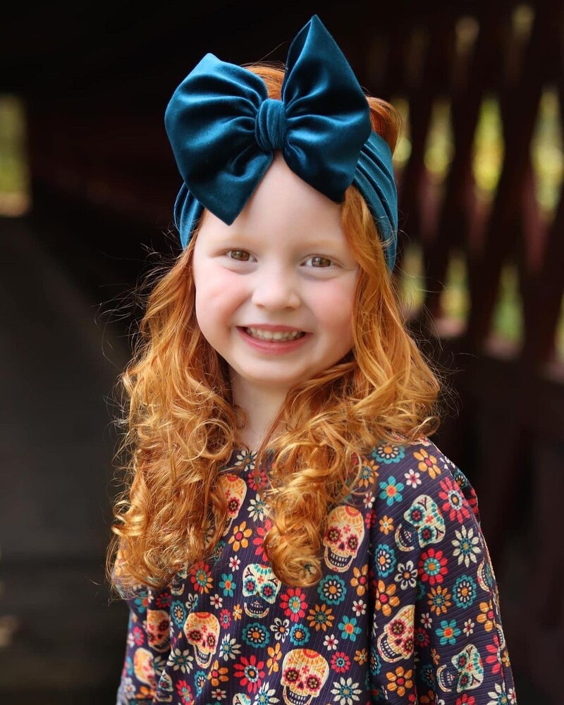 Čvrsta baršunasta dječja mašna, zimska traka za glavu za novorođene dječake, djevojčice Ručno izrađene elastične trake za kosu Boutique Vintage turbani za glavu