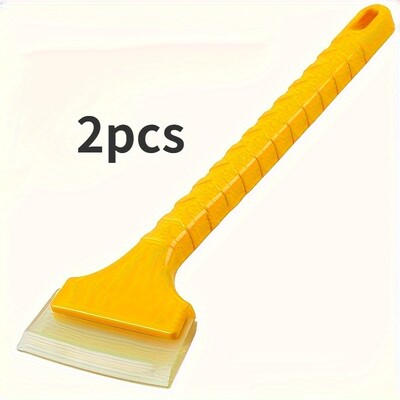 2gab Auto sniega lāpsta, stikla instruments, sniega suka, atkausēšanas un ledus noņemšanas lāpsta, sniega skrāpēšanas lāpsta