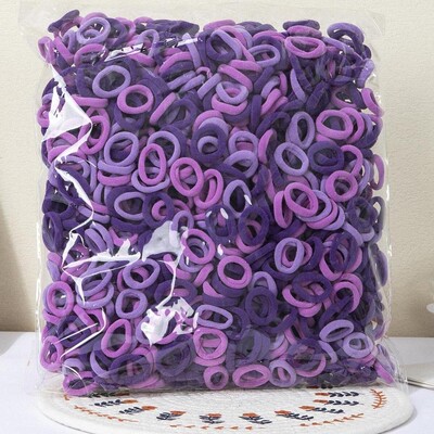 100/300/500 buc benzi elastice de păr fete copii coadă de cal ține cravată de păr banda de cauciuc scrunchie accesorii de păr pentru copii pentru femei