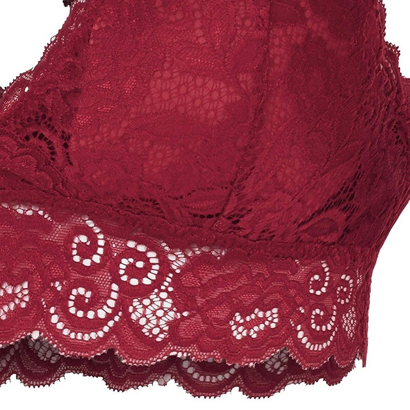 Ženske velike grudnjake s prslukom Seksi grudnjaci s podlogom za grudi s V-izrezom Bešavno donje rublje Jednobojni uski sportski grudnjaci Vruće skupljeni grudnjak S-3xl