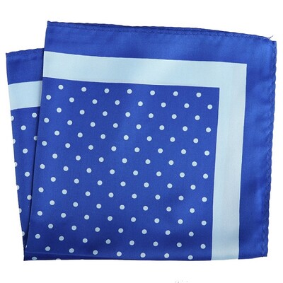 Tailor Smith muški rupčić s cvjetnim sidrom, karirane maramice s printom na točkice, poliesterske maramice, poslovni džepni kvadrat 33x33 CM