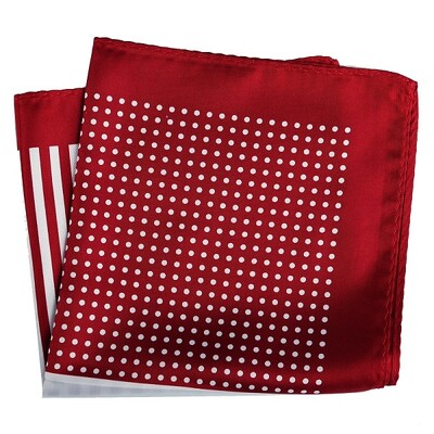 Tailor Smith muški rupčić s cvjetnim sidrom, karirane maramice s printom na točkice, poliesterske maramice, poslovni džepni kvadrat 33x33 CM