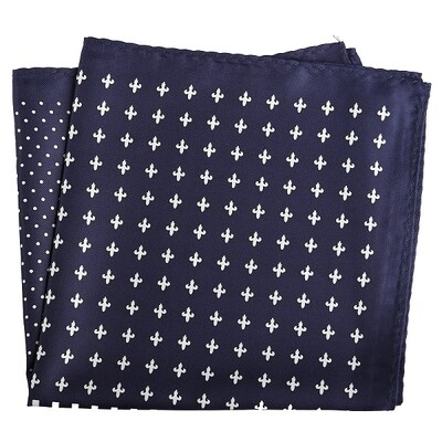 Tailor Smith muški rupčić s cvjetnim sidrom, karirane maramice s printom na točkice, poliesterske maramice, poslovni džepni kvadrat 33x33 CM