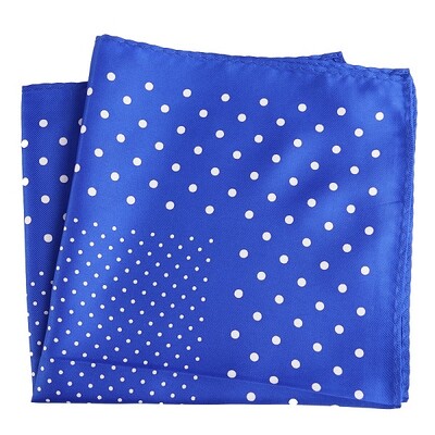 Tailor Smith muški rupčić s cvjetnim sidrom, karirane maramice s printom na točkice, poliesterske maramice, poslovni džepni kvadrat 33x33 CM