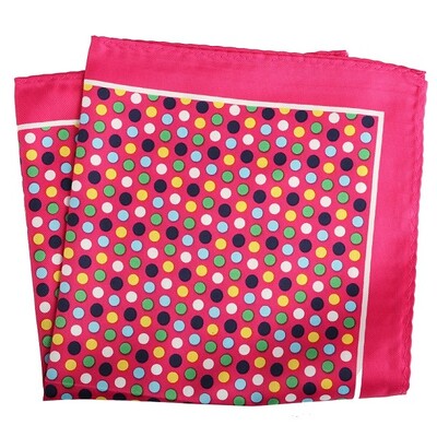 Tailor Smith muški rupčić s cvjetnim sidrom, karirane maramice s printom na točkice, poliesterske maramice, poslovni džepni kvadrat 33x33 CM