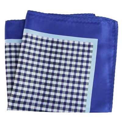 Tailor Smith muški rupčić s cvjetnim sidrom, karirane maramice s printom na točkice, poliesterske maramice, poslovni džepni kvadrat 33x33 CM