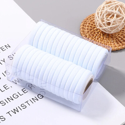 30 bucăți/set benzi elastice pentru păr fete benzi colorate din nailon din cauciuc bentiță pentru șlefuiuri femei copii suport pentru coadă de cal accesorii pentru păr