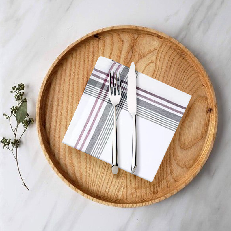 12 бр./лот 36x36 см памучни черни бели сиви карирани мъжки джобни кърпички за сватбени партита в британски стил