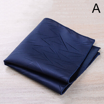 Елегантна мъжка носна кърпа с джоб, костюм за сватбено тържество, квадратни джобове, ретро щамповани кърпи Аксесоари за риза