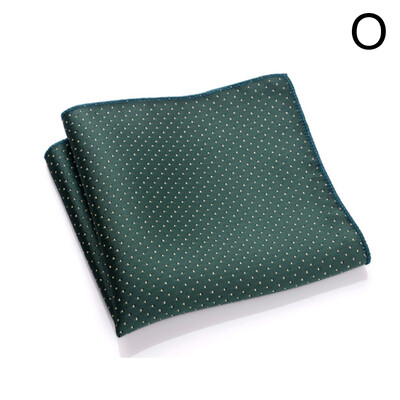 Елегантна мъжка носна кърпа с джоб, костюм за сватбено тържество, квадратни джобове, ретро щамповани кърпи Аксесоари за риза