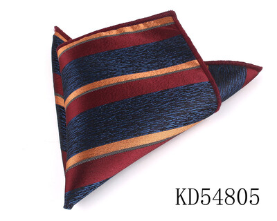 Novi prugasti džepni kvadrat za muškarce Peisley prsni ručnik Vjenčani rubac Džentlmenske maramice Muški rupčić Odijela Džepni ručnik