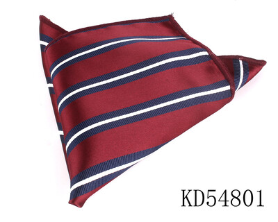 Novi prugasti džepni kvadrat za muškarce Peisley prsni ručnik Vjenčani rubac Džentlmenske maramice Muški rupčić Odijela Džepni ručnik