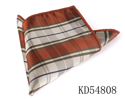 Novi prugasti džepni kvadrat za muškarce Peisley prsni ručnik Vjenčani rubac Džentlmenske maramice Muški rupčić Odijela Džepni ručnik