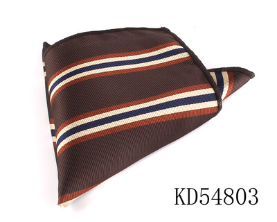 Novi prugasti džepni kvadrat za muškarce Peisley prsni ručnik Vjenčani rubac Džentlmenske maramice Muški rupčić Odijela Džepni ručnik