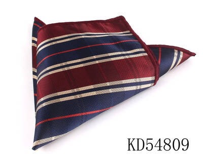 Novi prugasti džepni kvadrat za muškarce Peisley prsni ručnik Vjenčani rubac Džentlmenske maramice Muški rupčić Odijela Džepni ručnik