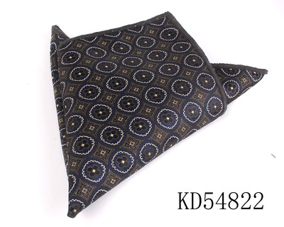 Novi prugasti džepni kvadrat za muškarce Peisley prsni ručnik Vjenčani rubac Džentlmenske maramice Muški rupčić Odijela Džepni ručnik