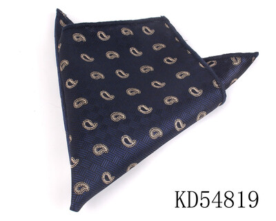 Novi prugasti džepni kvadrat za muškarce Peisley prsni ručnik Vjenčani rubac Džentlmenske maramice Muški rupčić Odijela Džepni ručnik