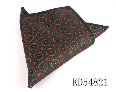 Novi prugasti džepni kvadrat za muškarce Peisley prsni ručnik Vjenčani rubac Džentlmenske maramice Muški rupčić Odijela Džepni ručnik