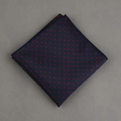 Luksuzni četvrtasti džepni rupčić Muški rupčić s točkastim prugama Maramice s cvjetnim printom Poliesterski poslovni šal za grudi