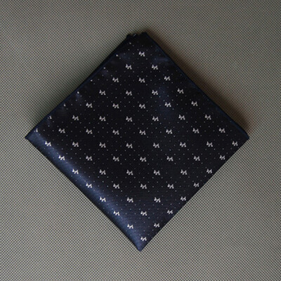 Luksuzni četvrtasti džepni rupčić Muški rupčić s točkastim prugama Maramice s cvjetnim printom Poliesterski poslovni šal za grudi