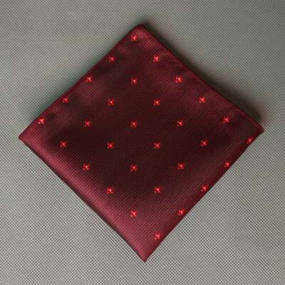 Luksuzni četvrtasti džepni rupčić Muški rupčić s točkastim prugama Maramice s cvjetnim printom Poliesterski poslovni šal za grudi