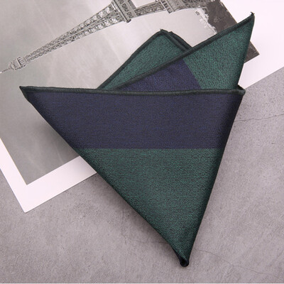 Muški svileni džepni kvadrat od 23 cm, smeđe crvene pruge, poslovni rupčić, mekana maramica, dodaci za odijelo za svatove, kravata, ručnik za prsa