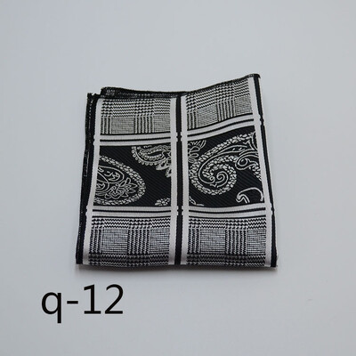 Patrat de buzunar pentru bărbați clasic, poliester, în carouri, batiste, nuntă, costum de afaceri, cămașă, prosop de buzunar, cravate, accesorii