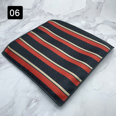 2024 г. Нова мода Шал с джобни квадратни райета на точки Мъжка официална рокля Носна кърпа Аксесоари за костюм за сватбено тържество